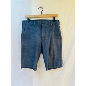 Hurley Men's Size 30 Blue Heathered Performance Golf Shorts